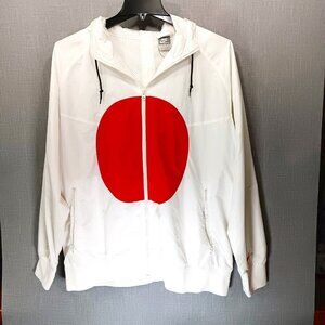 Nike Limited Edition Japan 2008‎ Olympic Windrunner Split Jacket White Mens XL